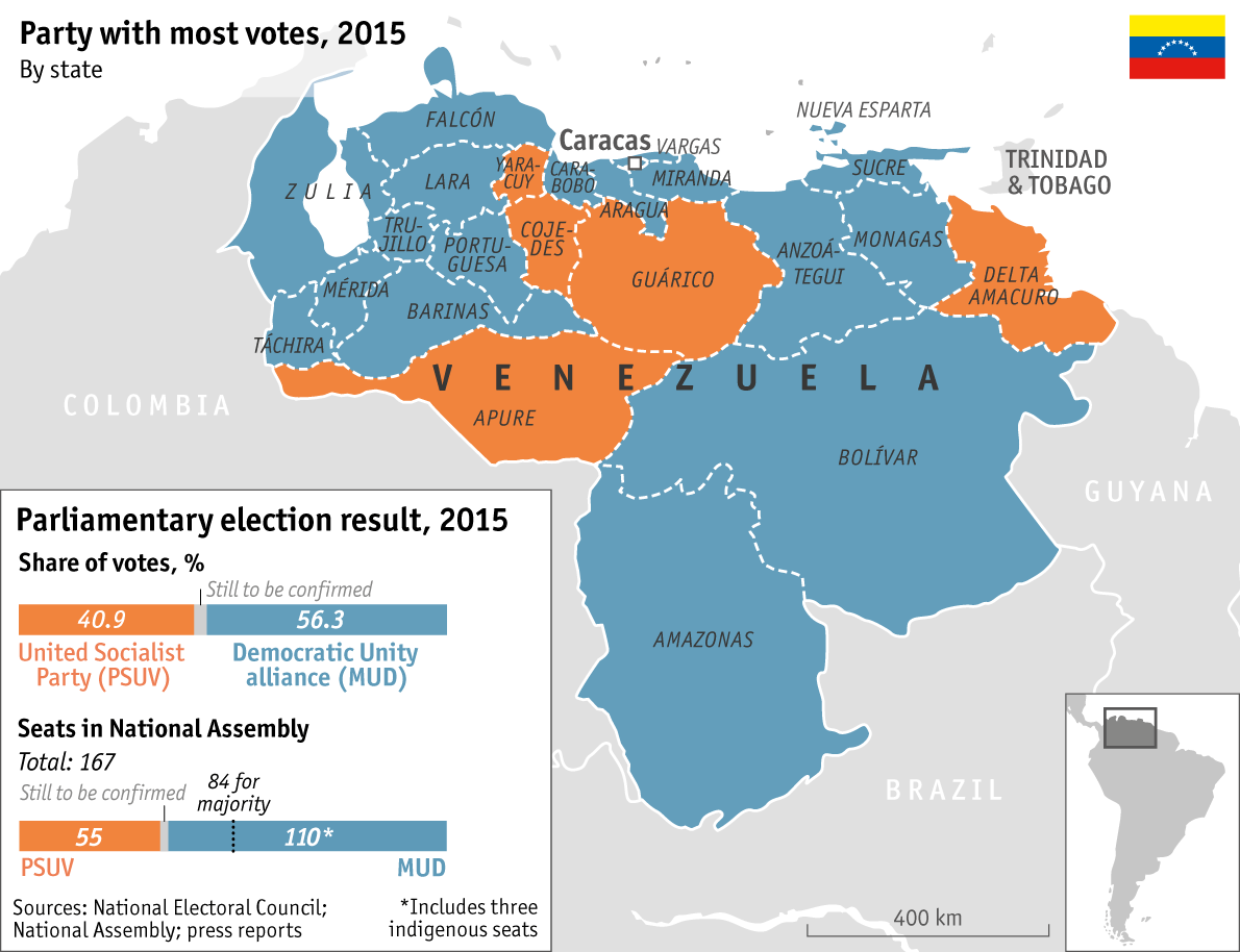 Election Primer Venezuelas 2015 Parliamentary Election The Economist 