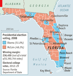 florida fulcrum economist republican counties states south along corridor biggest