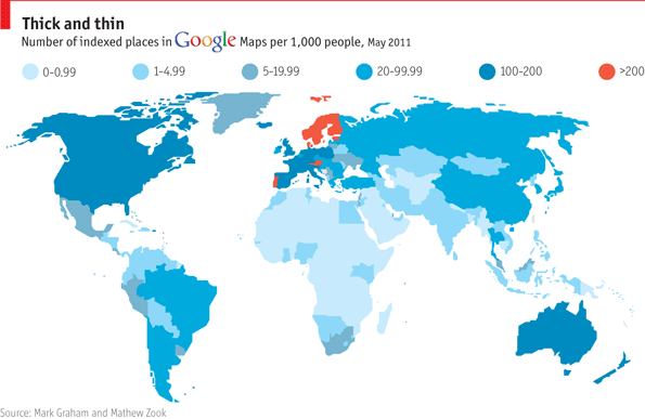 Maps: The world in your pocket | The Economist