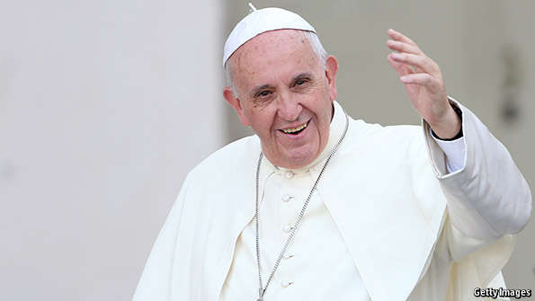The pope and climate change: Treading lightly, in many directions.