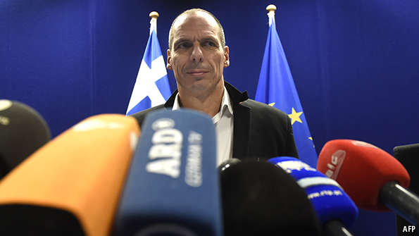 Yanis Varoufakis, Greek finance minister