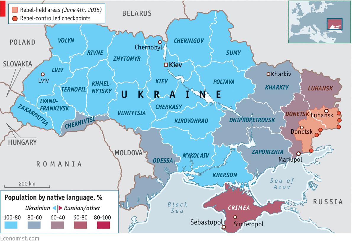 Ukraine In Graphics Crisis In Ukraine The Economist