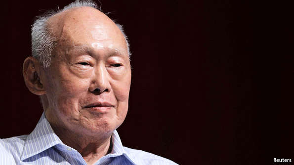 Commander of his stage: Lee Kuan Yew | The Economist