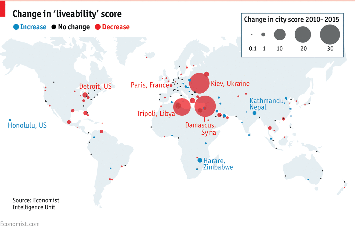 How many cities are there in the world?