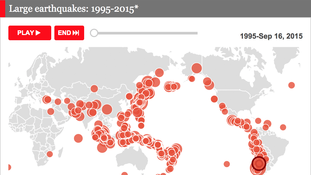 Global earthquakes Interactive map Shaken to the core The Economist