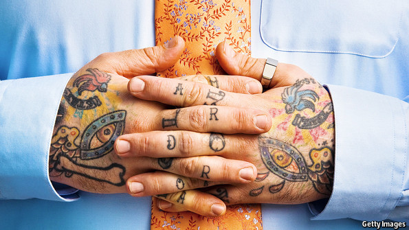 Tattoos in the workplace: Ink blots | The Economist