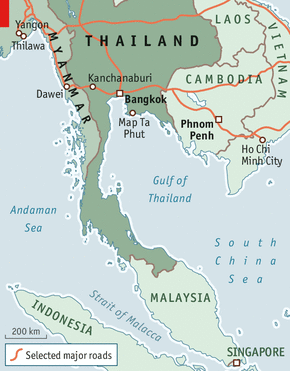 Thailand and Myanmar: Build it and they might come | The Economist