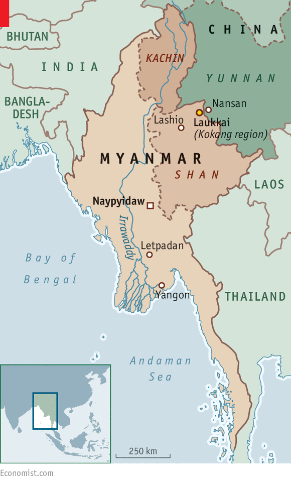 The Han that rock the cradle - Myanmar and China