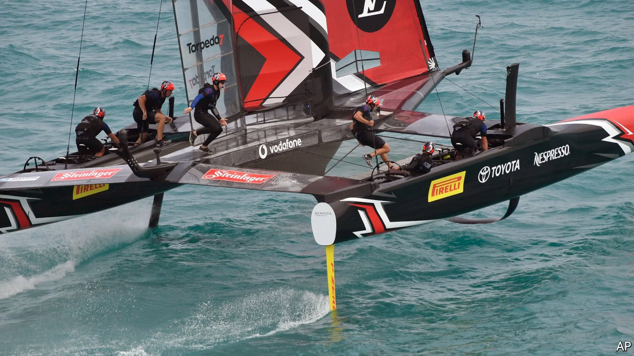 The America's Cup is becoming Formula One on the water