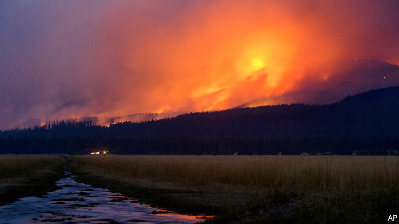 Why The North American West Is On Fire The Economist Explains   20171014 BLP508 0 