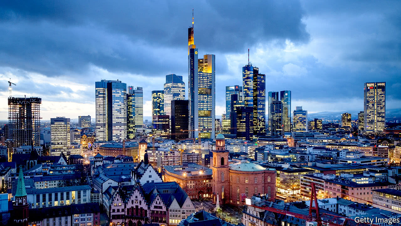  Frankfurt  woos London bankers Main attraction