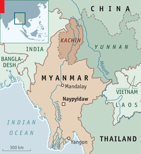 China's history in Myanmar: Unruly lines | The Economist