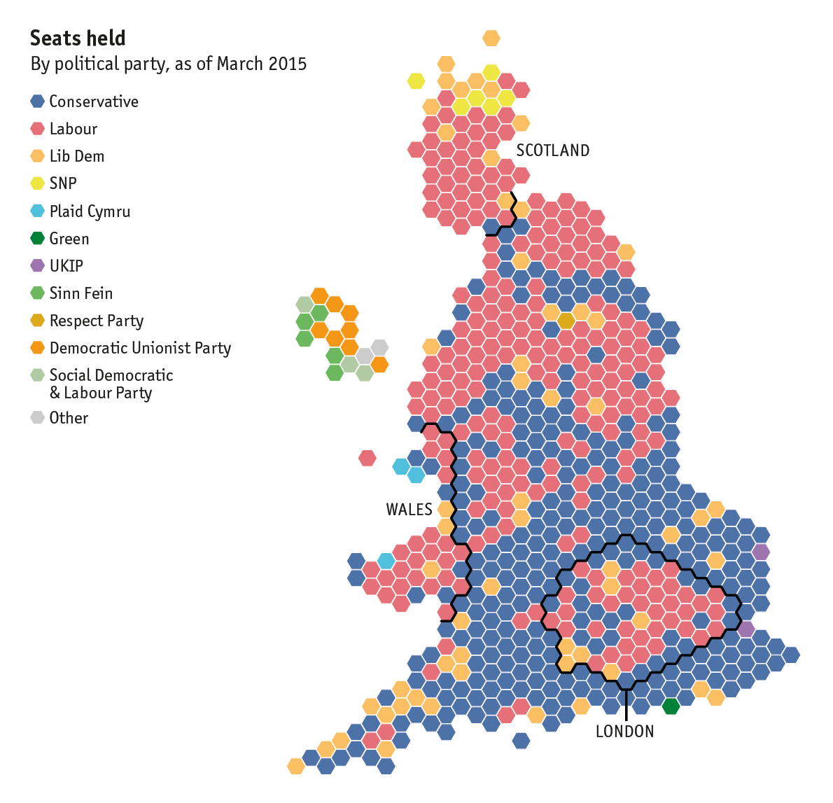 Constituency Cartography Uk General Election Map Of Britain