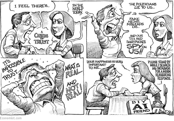 The year in editorial cartoons from The Economist - Curtain KAL