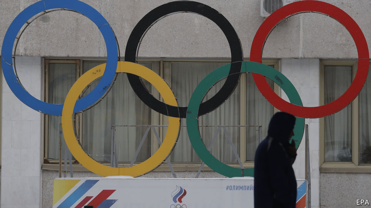 Russia is banned from the Winter Olympics Drugged, out