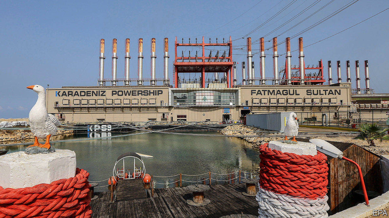 a plant divides lebanon electricity floating floating Power A struggle electricity plant divides Lebanon