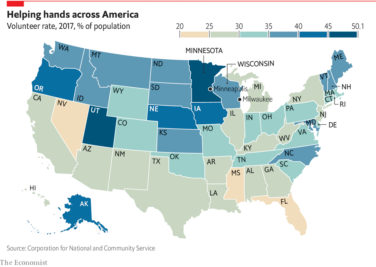 Is there any truth to the idea of “Midwestern nice”? - Daily chart