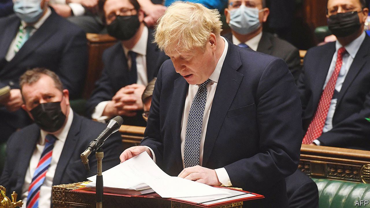 Boris Johnson’s career of rule-breaking runs into crisis
