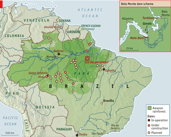 Dams in the Amazon: The rights and wrongs of Belo Monte | The Economist