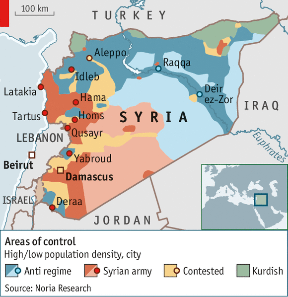 Back And Forth - Syria’s Civil War