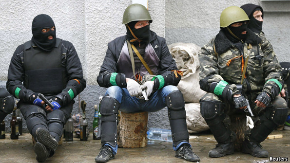 The Ukraine crisis: Boys from the blackstuff | The Economist