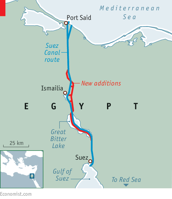 A bigger, better Suez Canal - Egypt