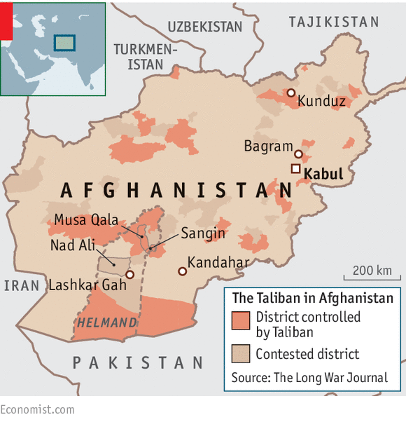 A bloody year of transition - The war in Afghanistan