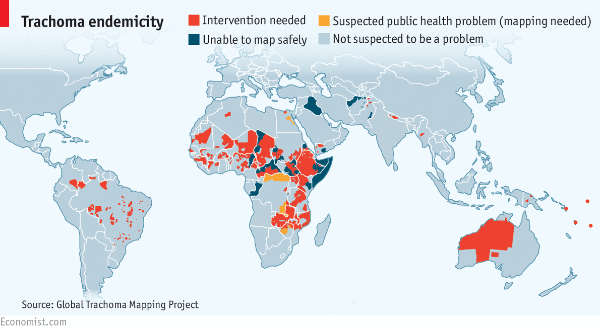 Safe Strategy for trachoma Management. Mapping needed