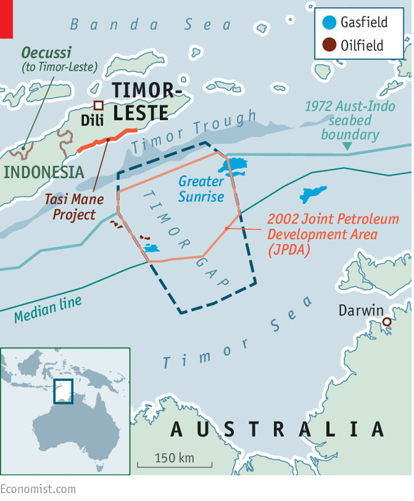 Timor-Leste and Australia: Line in the sand | The Economist