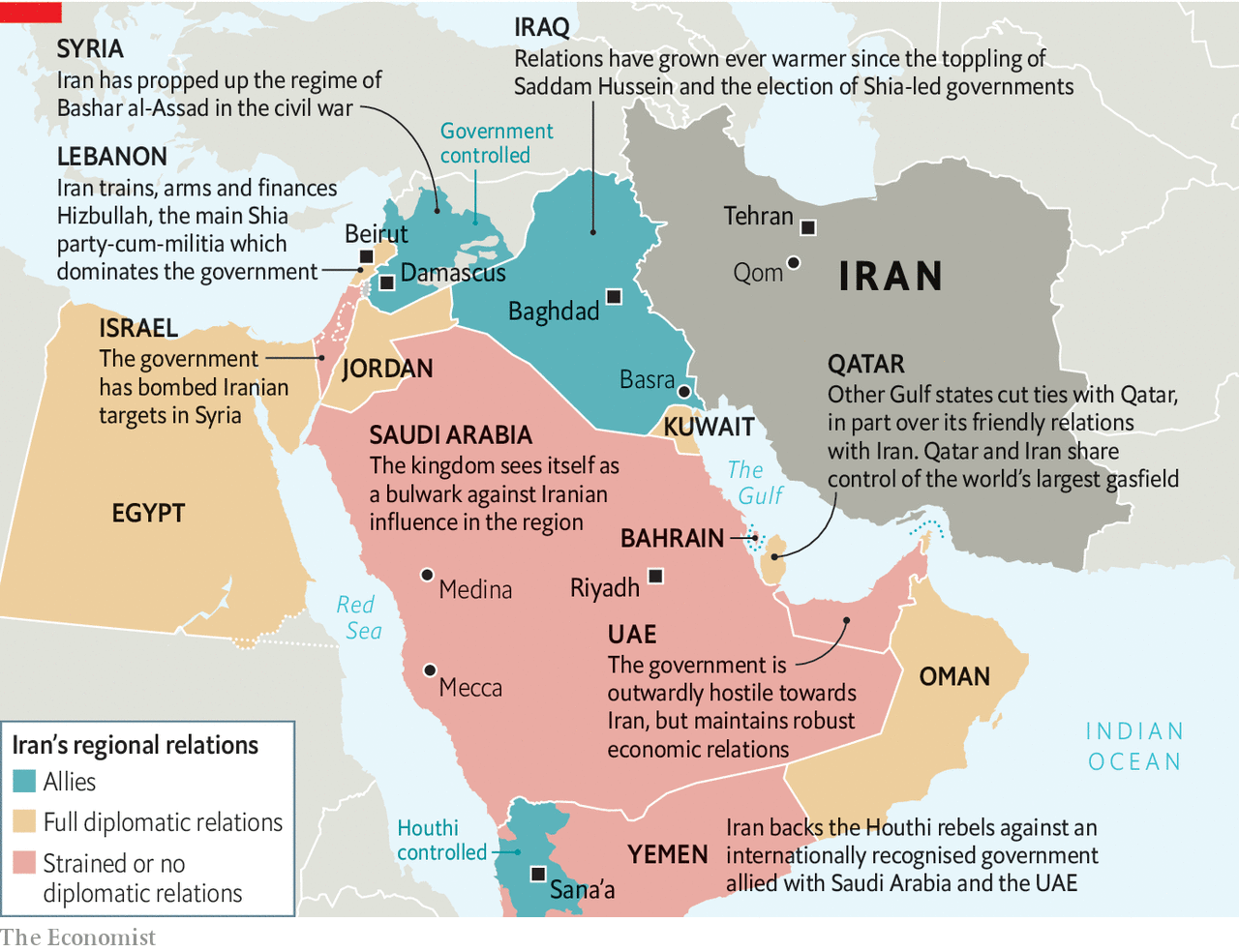 Iran was not predestined to become a regional hegemon - Pushing on an ...