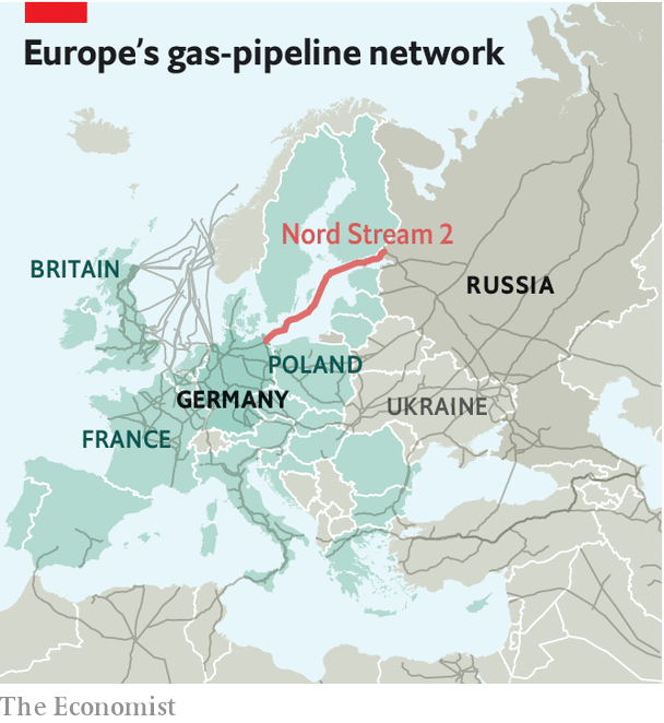 The Nord Stream 2 Gas Pipeline Moves On Telegraph   20190216 EUM943 