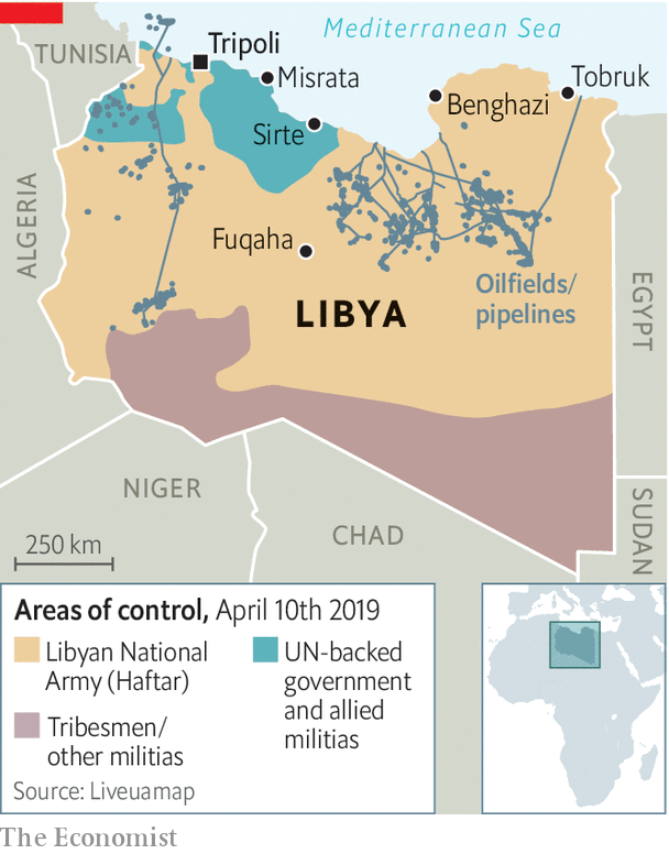 Khalifa Haftar, Libya’s strongest warlord, makes a push for Tripoli - A ...